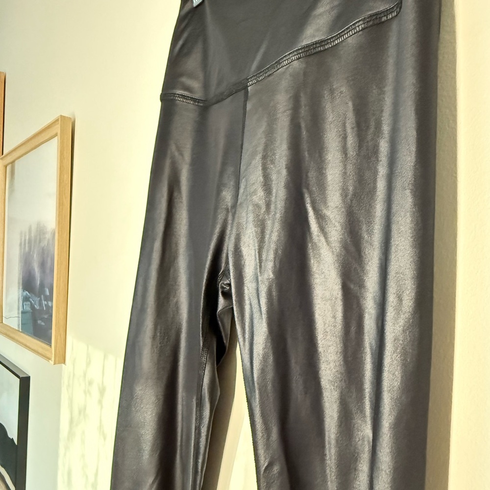Beyond Yoga Faux Leather Leggings